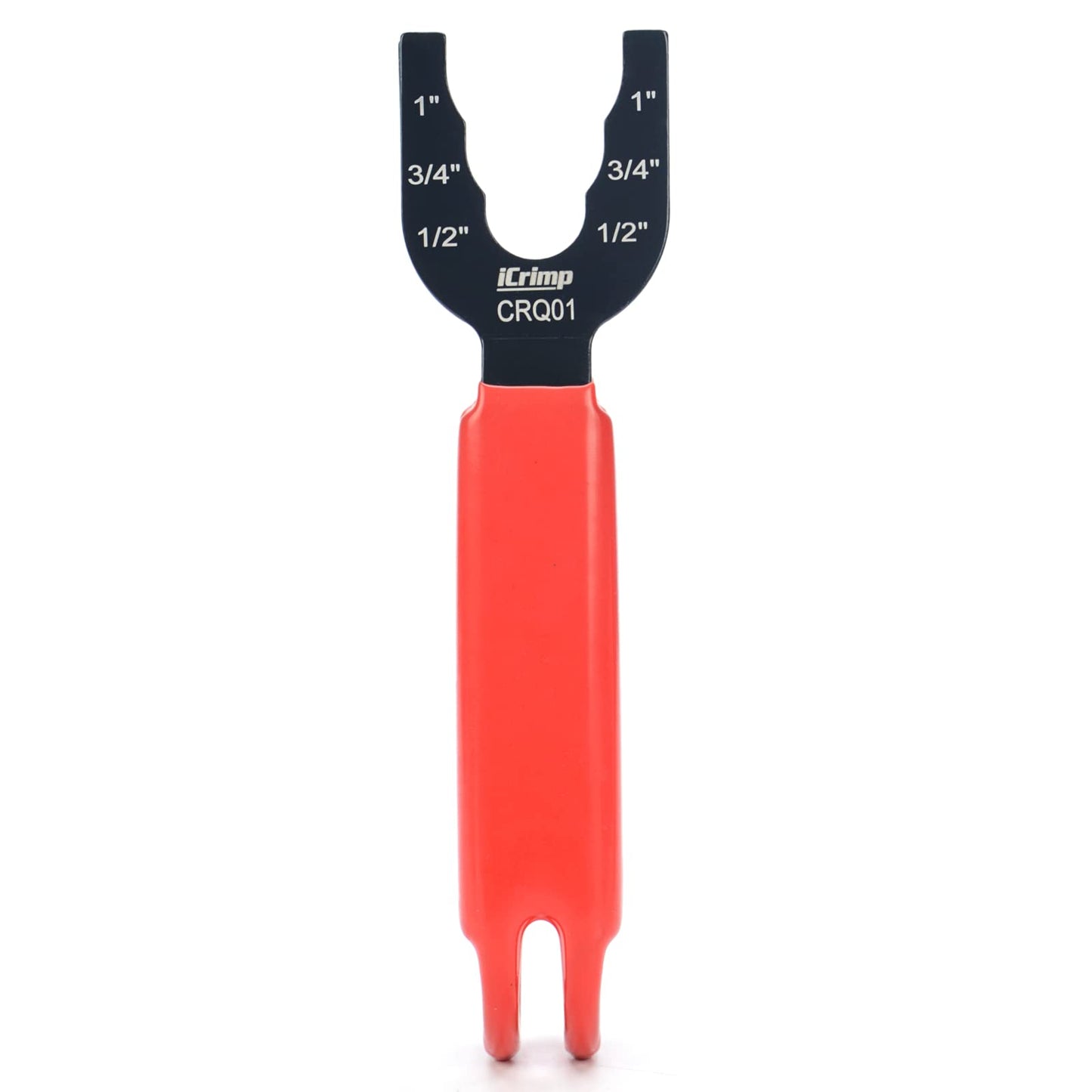 iCrimp Push-to-Connect,Push-fit Disconnect Clamp Tool for Brass-Push Fittings Removing,Multi-size Combination 1/2",3/4",1"-CRQ02