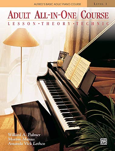 Alfred's Basic Adult Piano Course: Adult All-in-One Course Books Set (3 Books) - Level 1, 2, 3