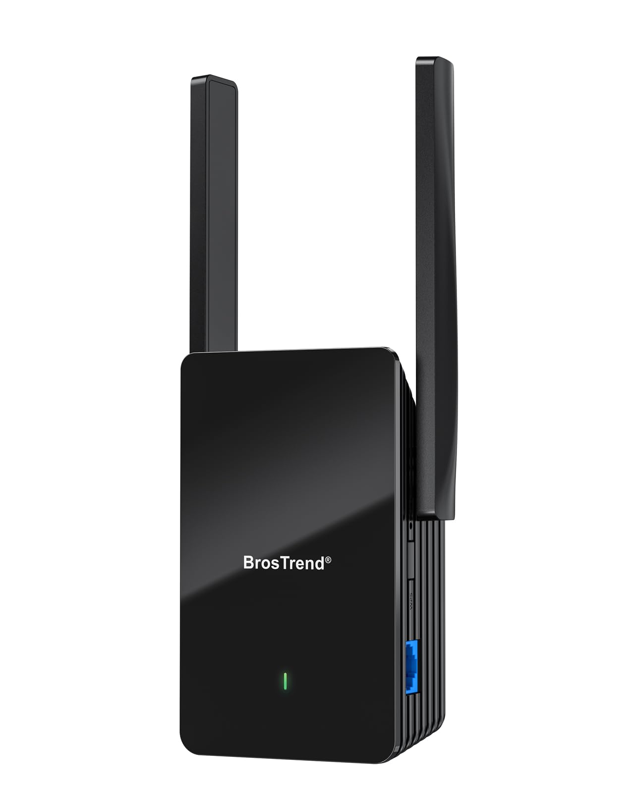 BrosTrend WiFi 6 Extender AX1500 WiFi Booster for Home WiFi Range Extender Covers Up to 2,000 sq.ft and 40 Devices, Dual Band Amplificateur WiFi with Gigabit Ethernet Port Works with Any WiFi Routers
