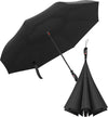 Repel Umbrella Inverted Umbrellas for Rain, Reverse Open and Close, Upside Down Quick Drying Inverted Umbrella, Large Waterproof Coated Canopy, Strong, Durable Ribs