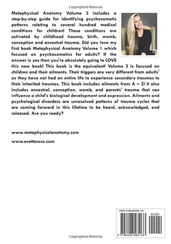 Psychosomatics of Children: Your ancestry is talking are you listening?