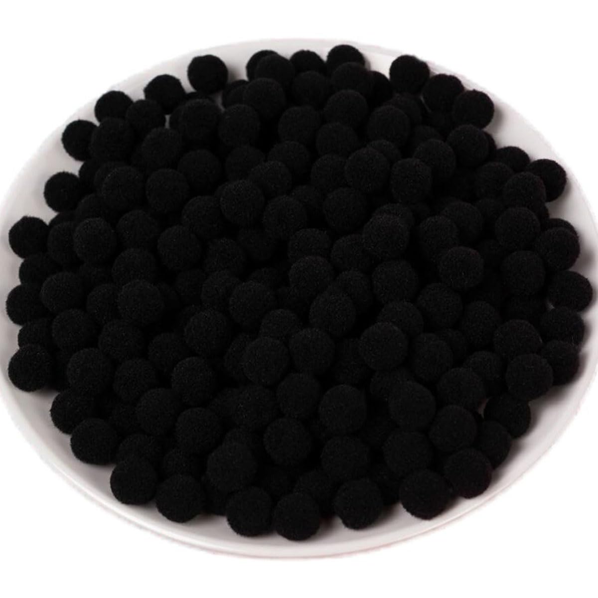 150 Pieces Pom Poms Blue and White, 1 inch Fuzzy Craft Pompoms, Soft Fluffy Puff Balls for DIY Arts and Bulk Craft Making Decorations Supplies (Blue Series, 2.5 cm / 25 mm)