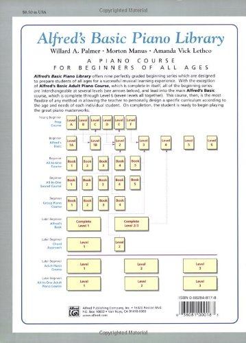 Piano Lesson Book: Complete Level 1, for the Later Beginner