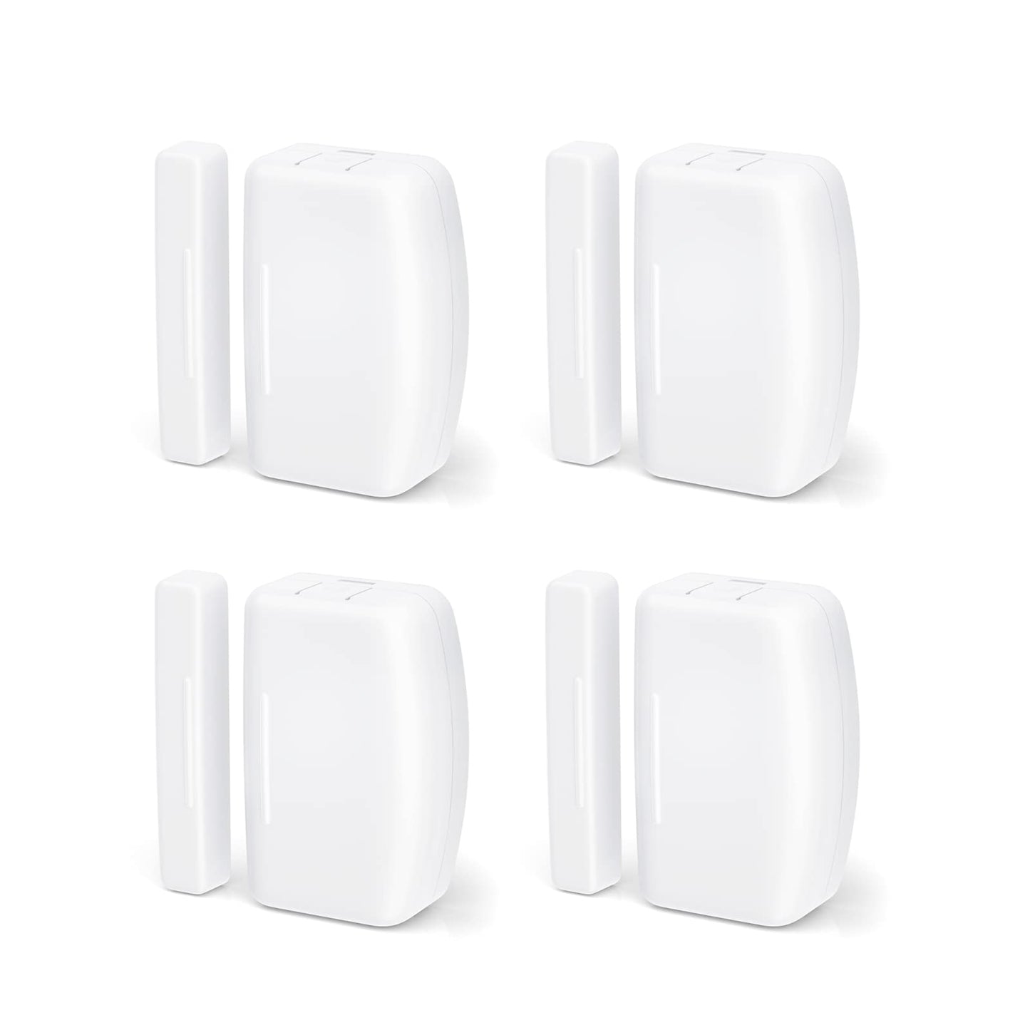 THIRDREALITY Zigbee Contact Sensor 4 Pack, Door and Window Monitor, Home Automation,Works with Home Assistant,SmartThings,Aeotec,Homey,Hubitat or Echo Devices with Build-in Zigbee Hub,hub Required