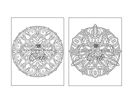 125 Mandalas: An Adult Coloring Book Featuring 125 of the World’s Most Beautiful Mandalas for Stress Relief and Relaxation