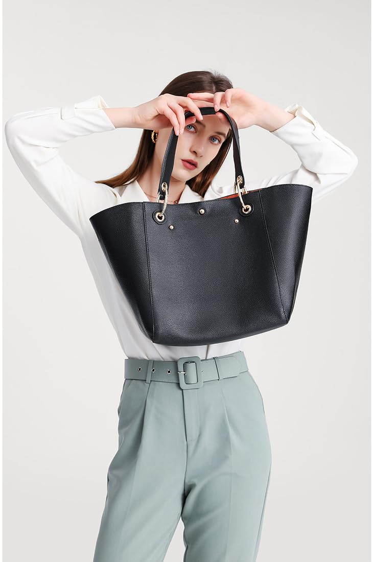 sqlp Large Work Tote Bag for Women Designer Purses and Handbags Big Bucket bags Ladies Travel Crossbody Purse Rose red