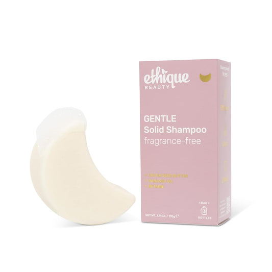 Ethique Hydrating Shampoo Bar for dry hair with Hyaluronic Acid - Plastic-Free, Cruelty-Free, Vegan, 3.88 oz