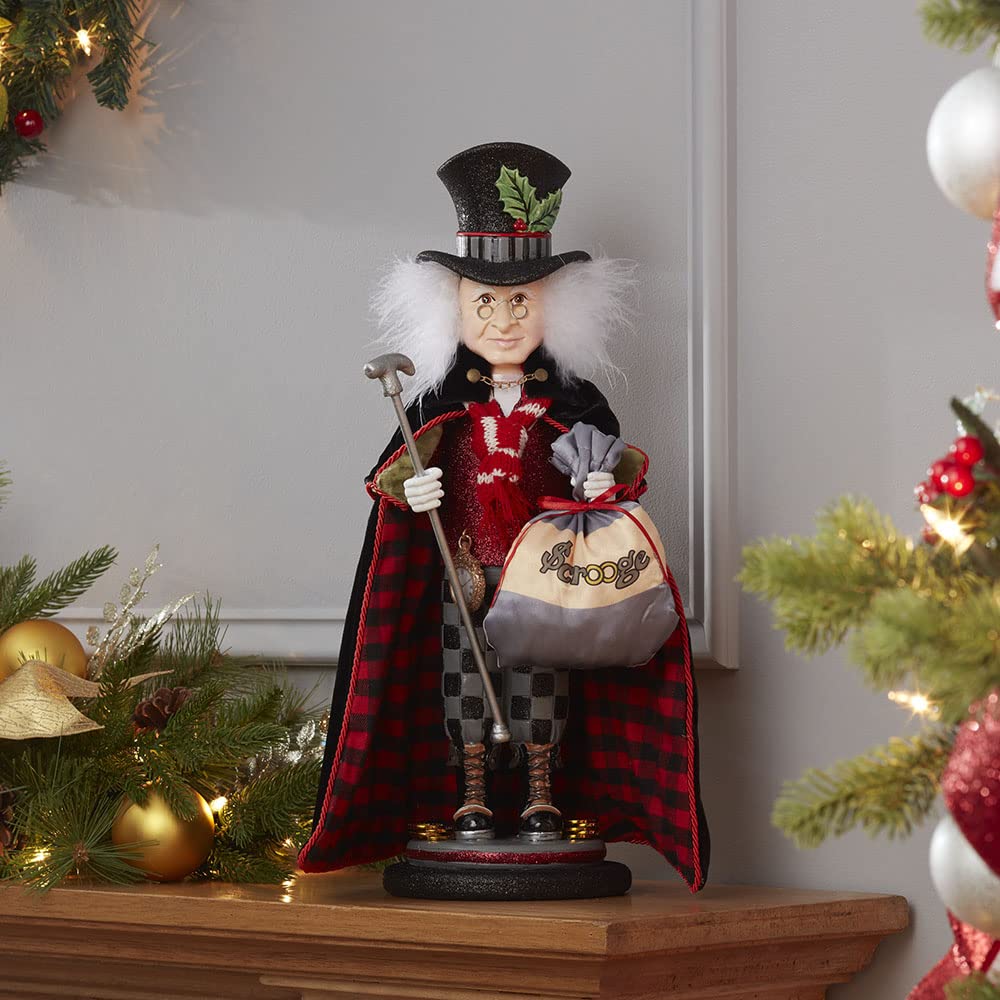 Hollywood Nutcrackers Hollywood Scrooge Nutcracker, 17-Inch, Multicolored