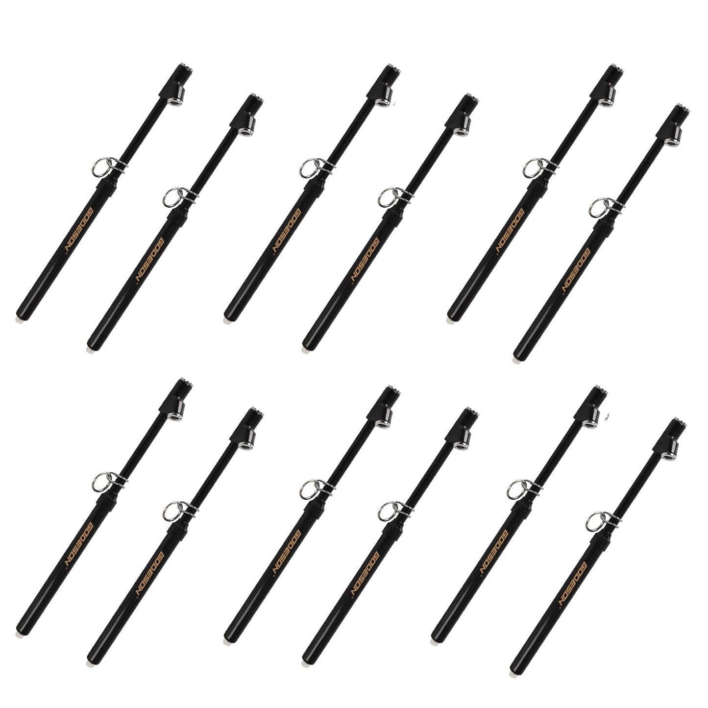 GODESON Dual Head Tire Pressure Gauge, Heavy Duty Pencil Tire Gauge Range 10-150PSI,Dual Head Truck Pen Air Pressure Gauge (Pack of 2)