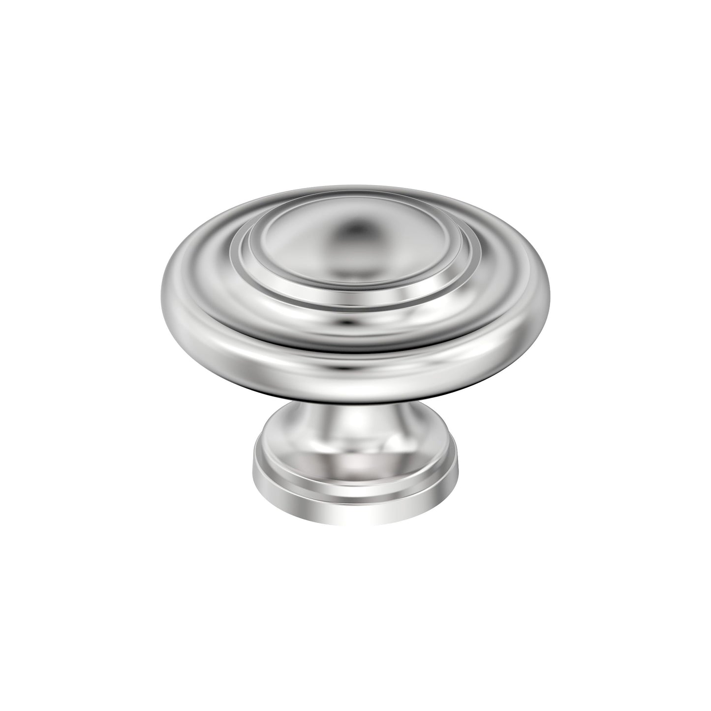 Amerock BP1586226 | Inspirations 1-3/4 inch (44mm) Diameter Polished Chrome Cabinet Knob | Kitchen Cabinet Hardware | Furniture Hardware | Drawer Handle