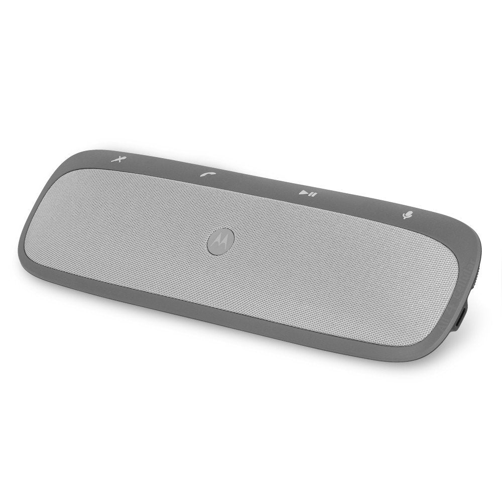 Motorola Roadster Pro Universal Bluetooth In-Car Speakerphone - Retail Packaging - Silver