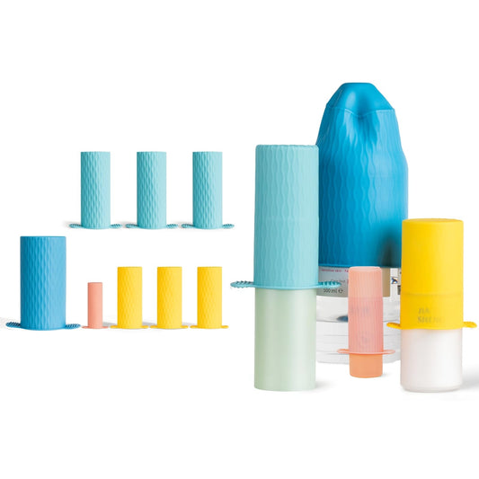 Bottle Covers for Travel, Leak Proof Elastic Sleeves, Travel Size Container Covers, Holiday Essentials for Women, Multiple Sizes Cover Suit for Various liquids Toiletries Bottles (8pcs)