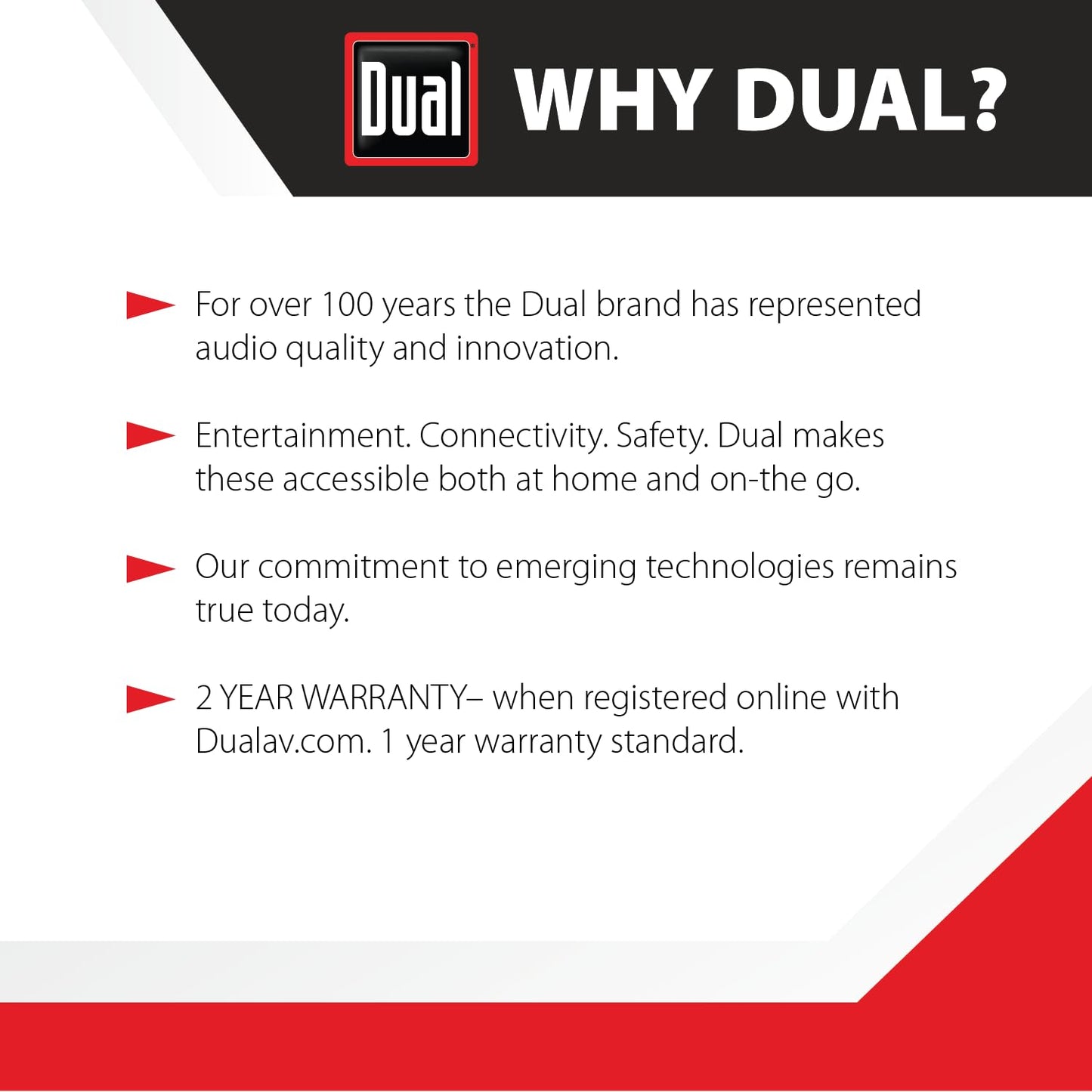 Dual Electronics LU43PB 4" 3-Way High Performance Outdoor Indoor Wired Speakers | Effortless Set Up | Home, Pool, Patio, Garage Use | Weather Resistant | Expansive Stereo Sound Coverage | Black