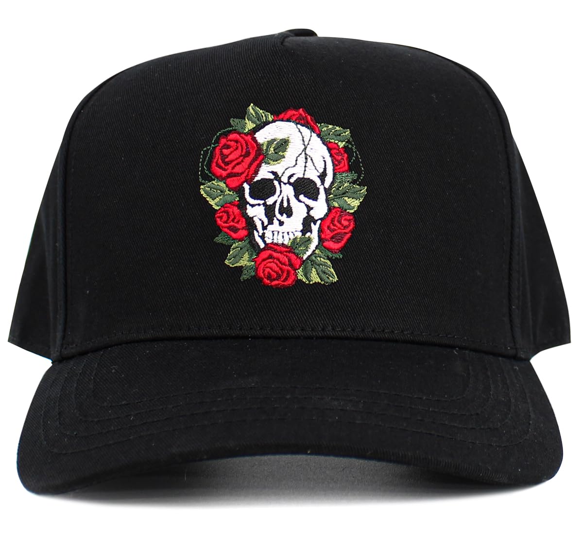 Rose Flowers Love Good Vibes Men Women Dad Hat Baseball Cap Adjustable Unisex