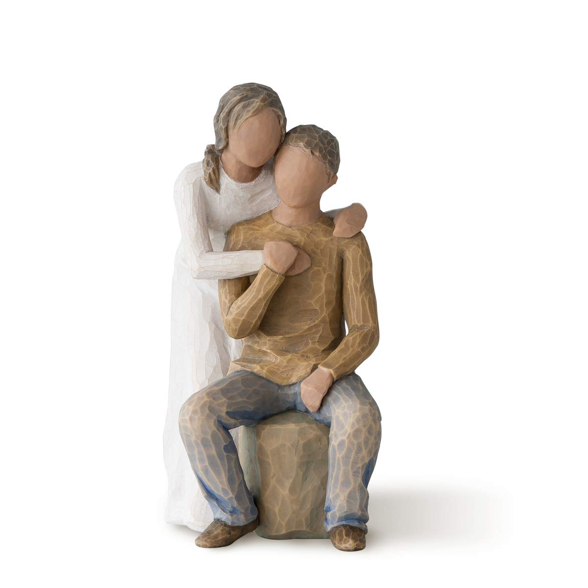Willow Tree You and Me, Sculpted Hand-Painted Figure (Lighter Skin Tones & Hair Color)