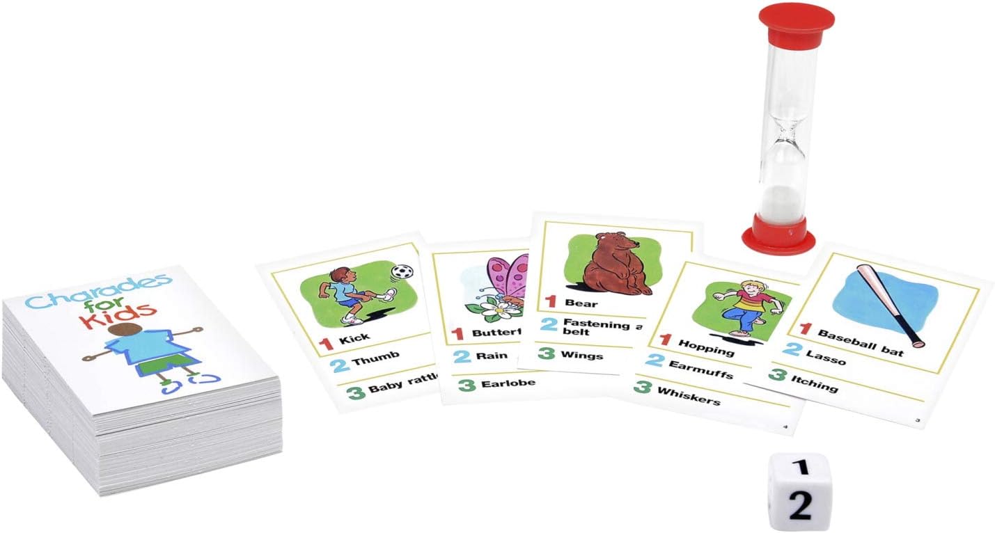 Pressman Charades for Kids - The 'No Reading Required' Family Game, 5"