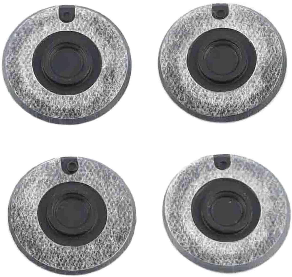 SLAUNT 4 Pack Rubber Feet and Replacement Bottom Case Screws Screwdriver Kit Set Compatible with Mac Book Pro 13" 15" 17" A1278 A1286 A1297 (Not for Retina Display)