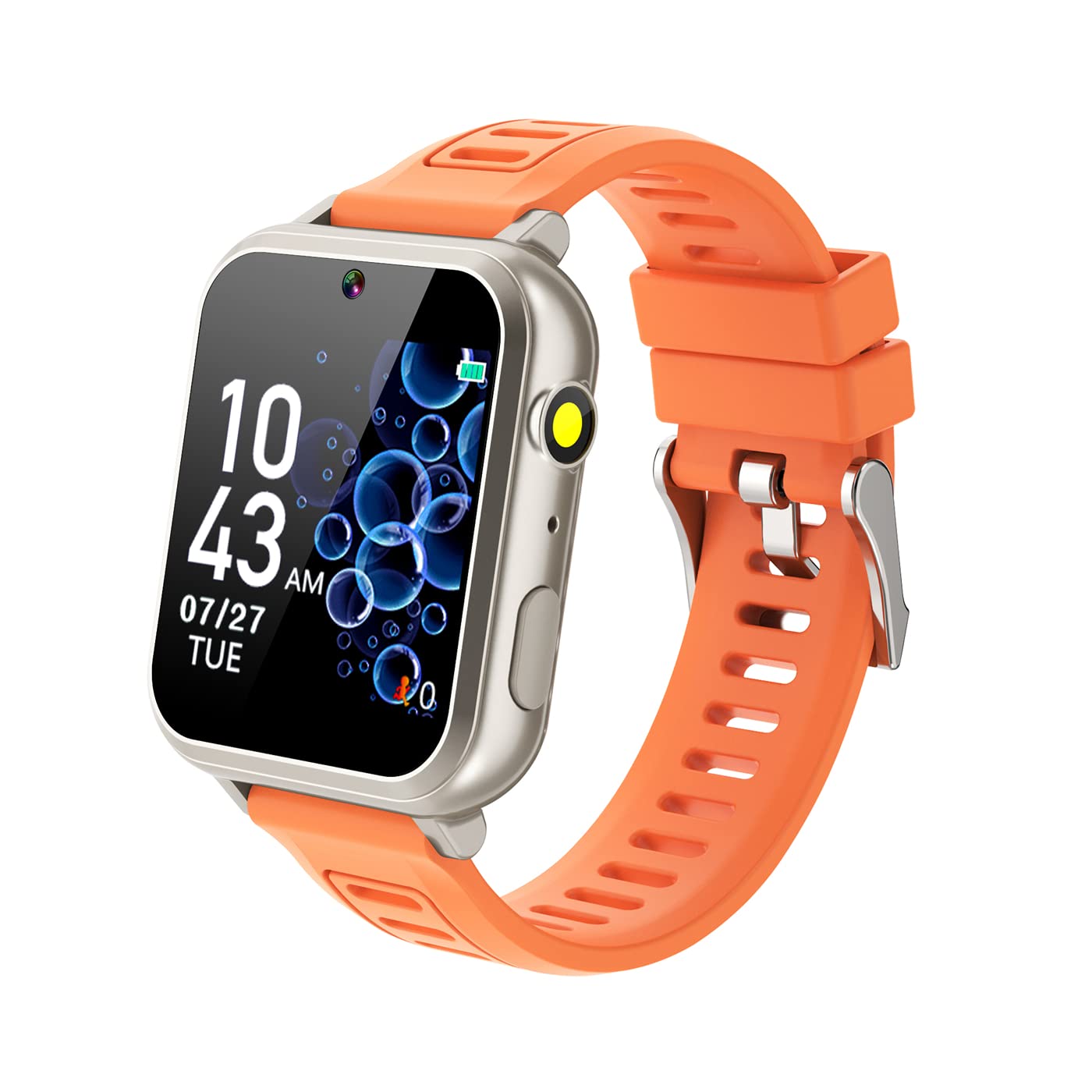 Smart Watch for Kids with 24 Puzzle Games HD Touch Screen Camera Music Player Pedometer Alarm Clock Calculator Flashlight 12/24 hr Gifts for 4-12 Year Old Boys Toys for Kids