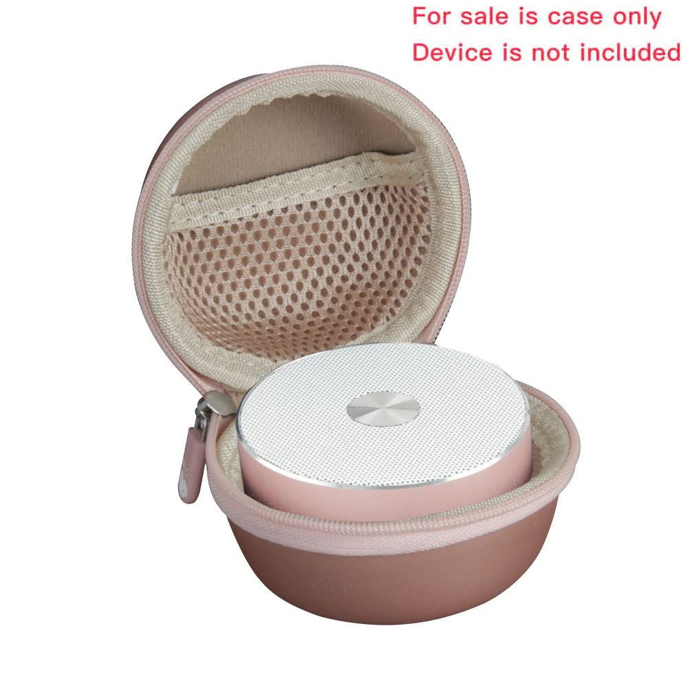 Hermitshell Hard Travel Case for A2 LENRUE Portable Wireless Bluetooth Speaker (Rose Gold)