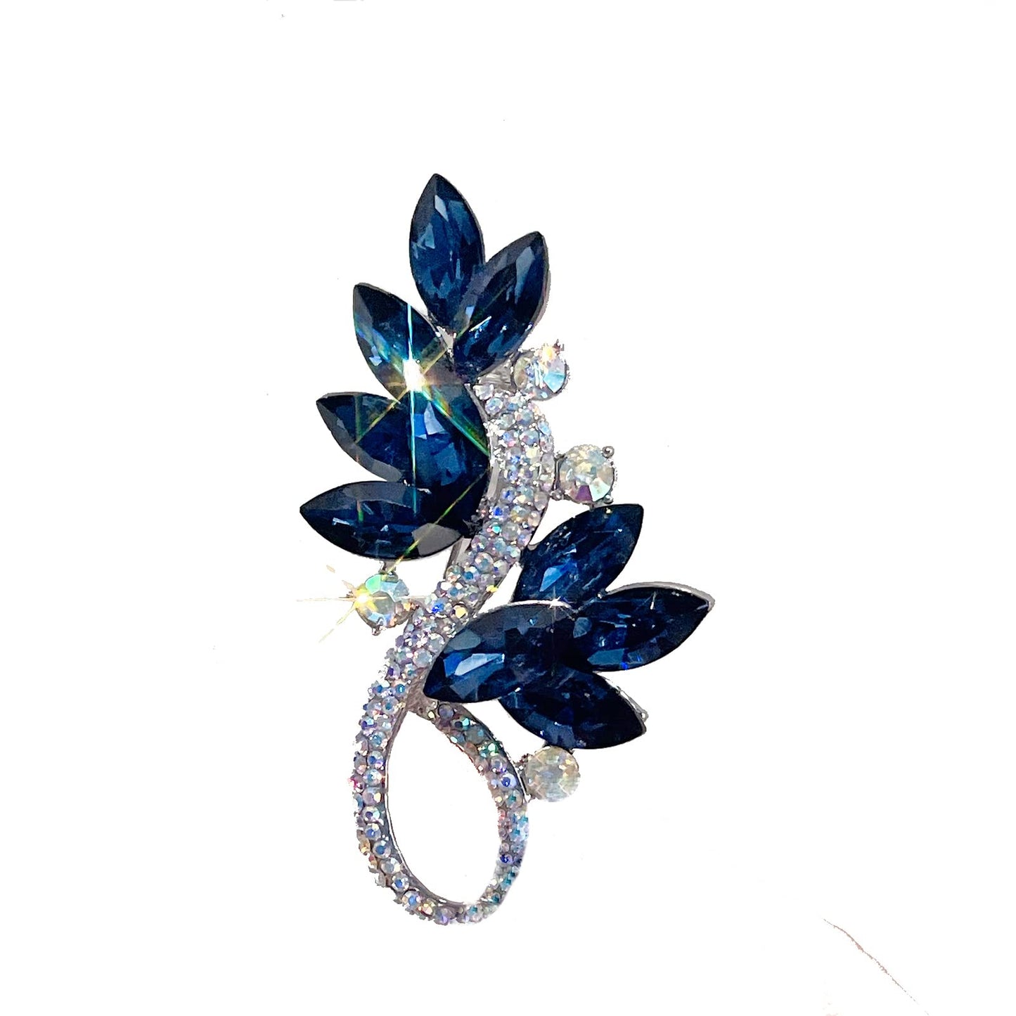 Floral Series Brooch Jewelry For Woman Fashion, Large Costume Broches & Pins Christmas Gift