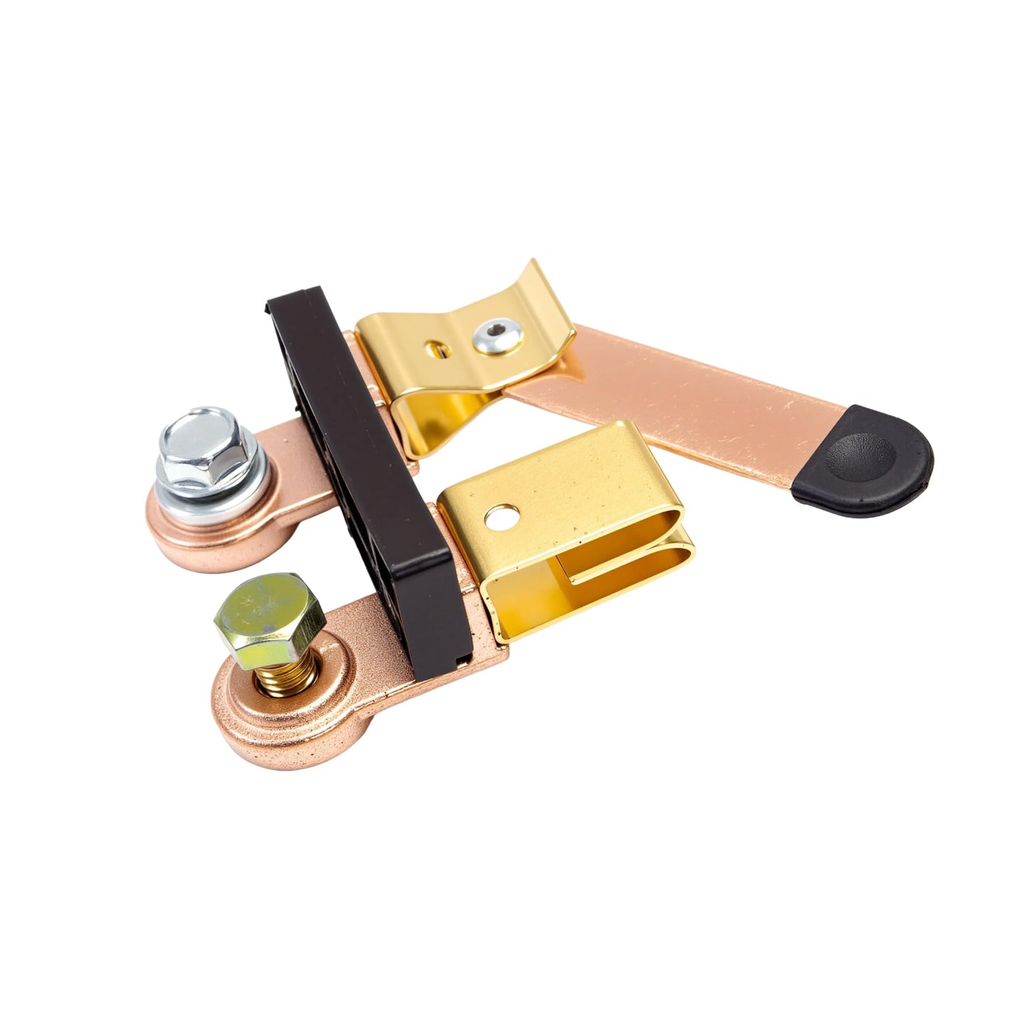 Top Post Battery Disconnect Switch 12V / 24V 250/750 Amps Knife Blade Isolator Power Cutoff Switch for Marine Car Boat RV ATV (Negative, Vertical)