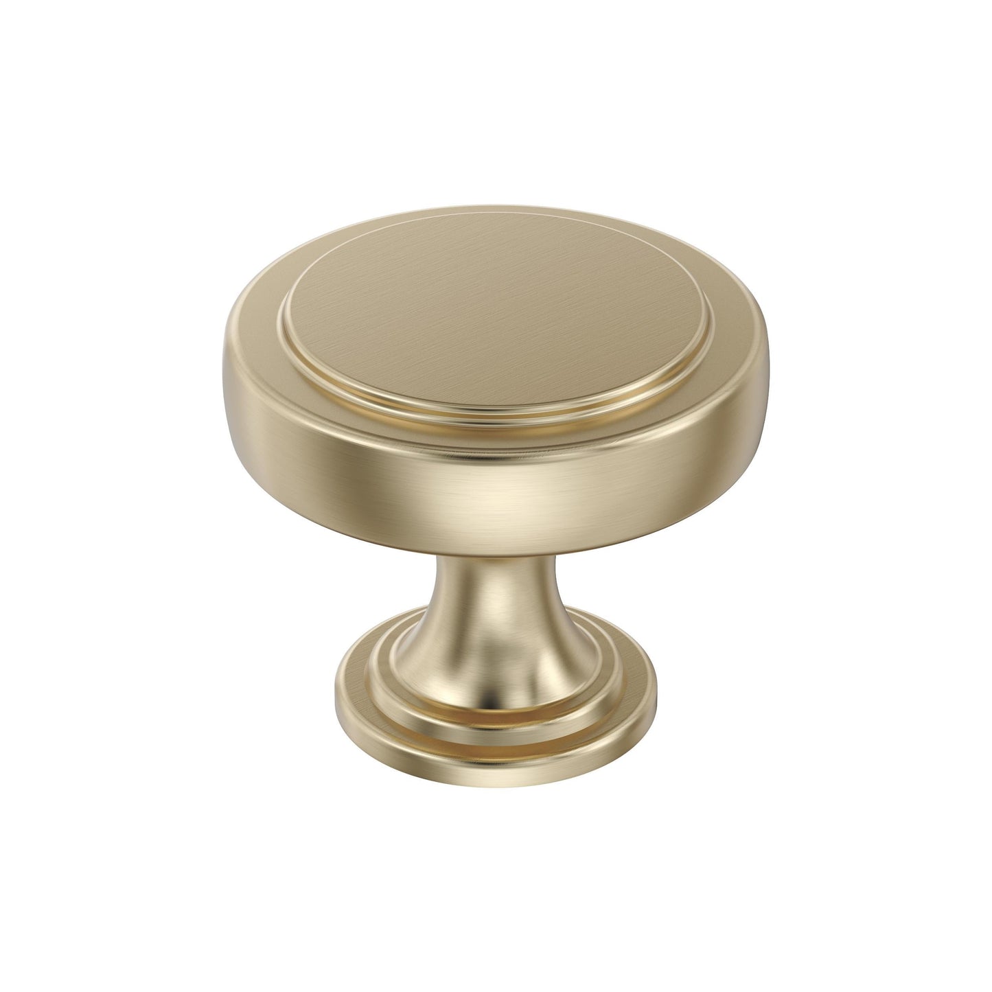 Amerock BP36880BBZ | Exceed 1-1/2 inch (38mm) Diameter Golden Champagne Cabinet Knob | Kitchen Cabinet Hardware | Furniture Hardware | Drawer Handle