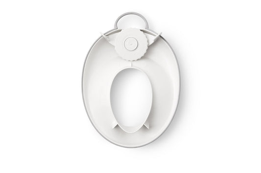 BABYBJORN Toilet Trainer, White/Gray, 1 Count (Pack of 1)