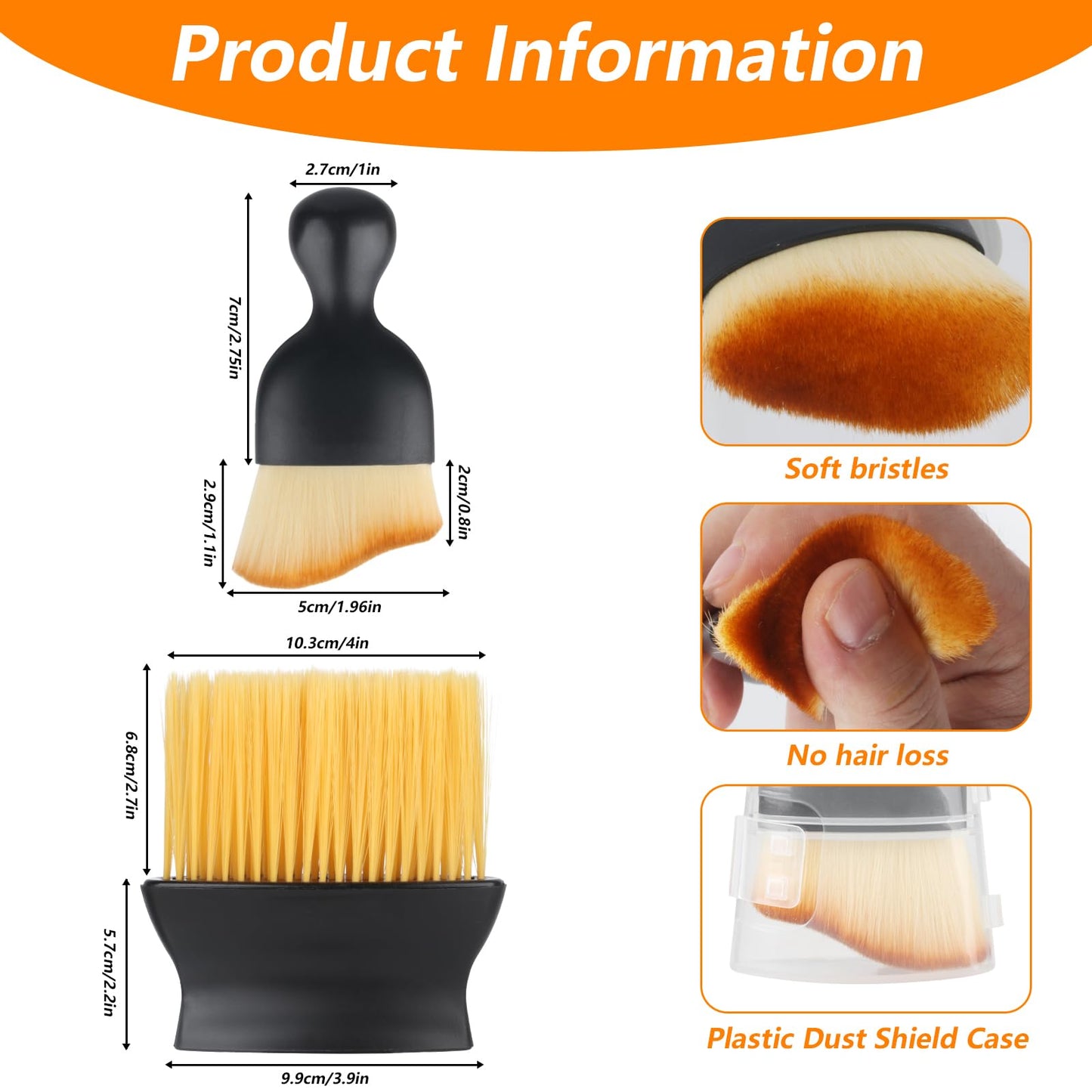 Zxglxinyao 4pcs Car Brush Interior Dust Brush,Car Interior Cleaning Brush,Soft Bristle Automotive Interior Dusting Brush Tools for Crevice Dashboard Leather Air Conditioner Vent