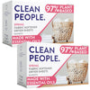 The Clean People Fabric Softener Sheets - Dryer Sheets - Softens & Removes Static Cling - Vegan Laundry Softener With Essential Oils - Fresh Scent, 120 Pack