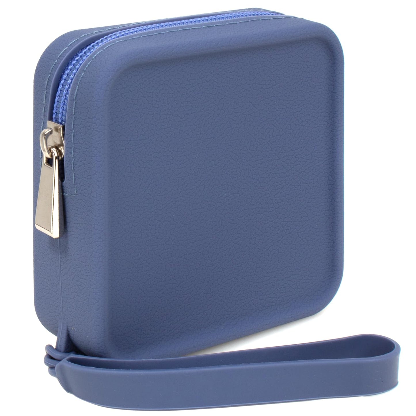 FFpaw Silicone Mini Makeup Bag Pouch for Purse, Small Cosmetic Travel Bag Zipper Pouch Waterproof Cute Coin Purse Portable Makeup Storage Bag Travel Toiletry Organizers Bag for Women Girls