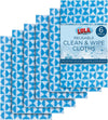 LOLA Products Clean & Wipe Cloths, Handy Wipes Comparable, Extra Large Cloth is 22" x 12", Reusable & Washable, Unscented, Super Absorbent, 6 Pack