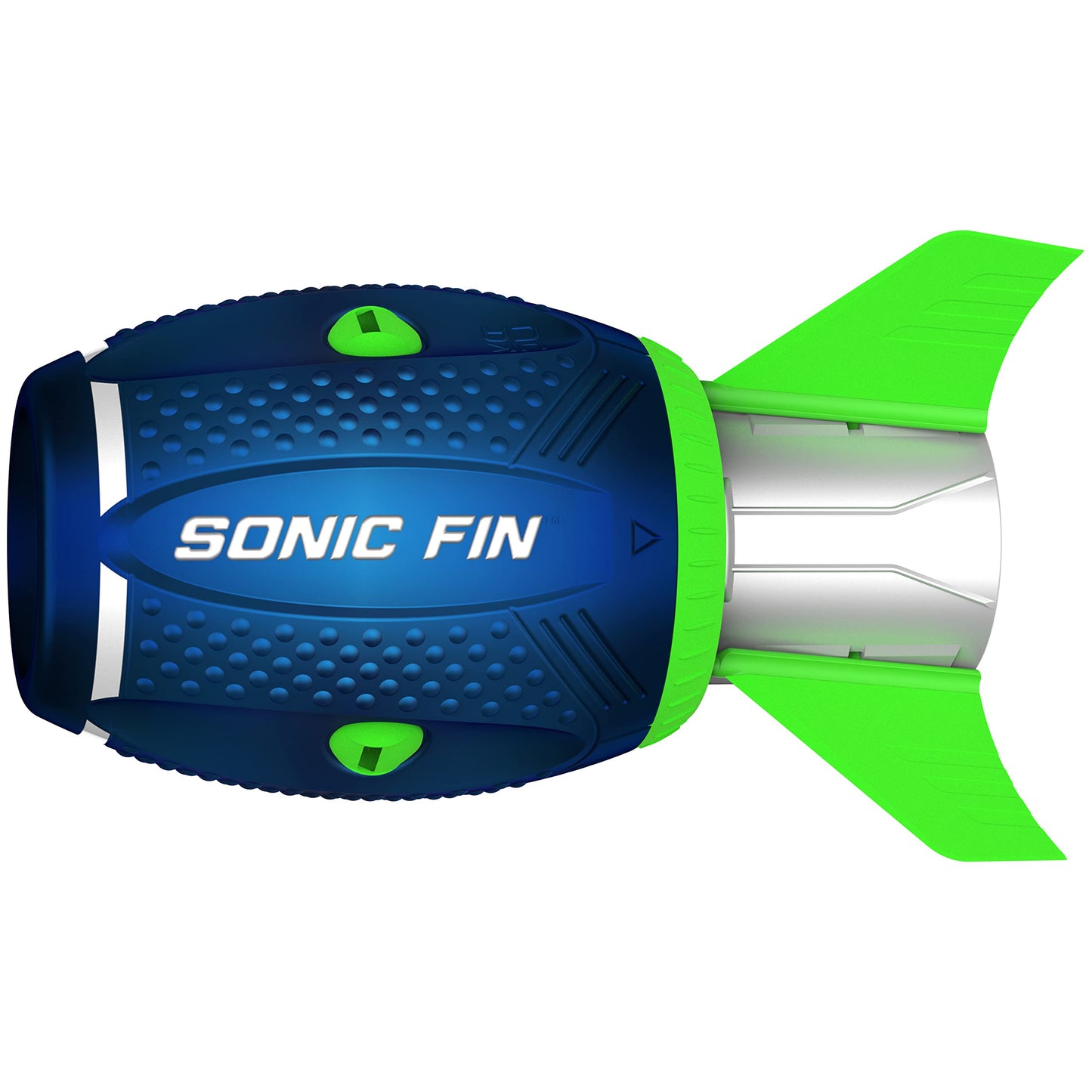 Aerobie gl_Toy Sonic Fin Football, Aerodynamic Russel Wilson Toy, Now with Softer Foam & Fins, Outdoor Games for Kids and Adults Aged 8 and Up, Orange