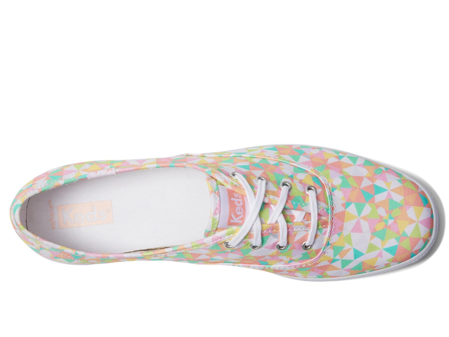 Keds Women's Champion Seasonal Canvas Sneaker, Kaleidoscope Multi, 5