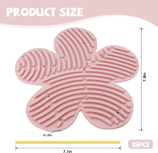 Sensory Activity Board, Double-Sided Silicone Sensory Board with 15 Strings, Fidget Toys for ADHD & Autism Kids 3+ Year Old, Extras 1PC Avocado Sensory Worry Stones