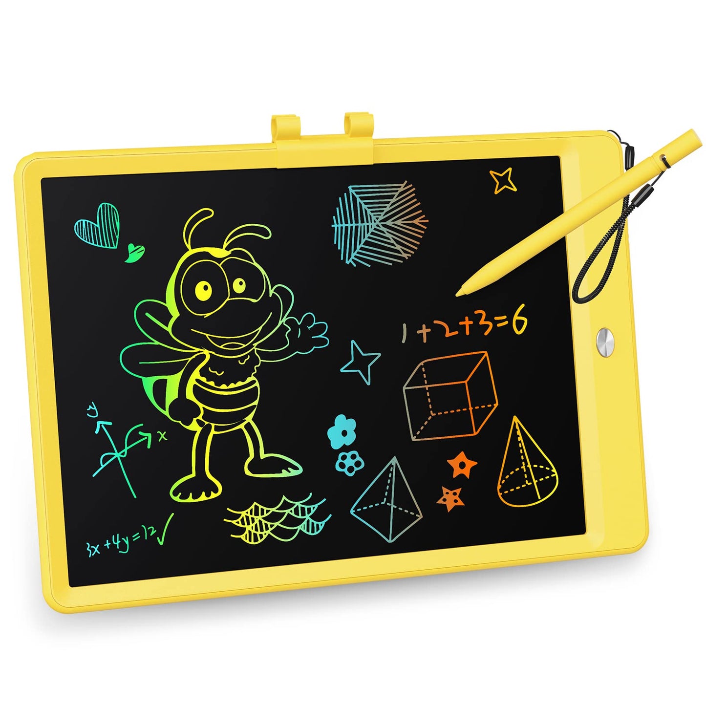 KOKODI LCD Writing Tablet, Valentines Day Gifts for Kids,10 Inch Colorful Toddler Doodle Board Drawing Tablet, Erasable Reusable Electronic Drawing Pads, Educational and Learning Toys for Kids