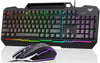 AULA Keyboard, T102 104 Keys Gaming Keyboard and Mouse Combo with RGB Backlit Number Pad, All-Metal Panel Waterproof Light Up PC Keyboard, USB Wired Computer Keyboards Gaming for MAC Xbox PC Gamer