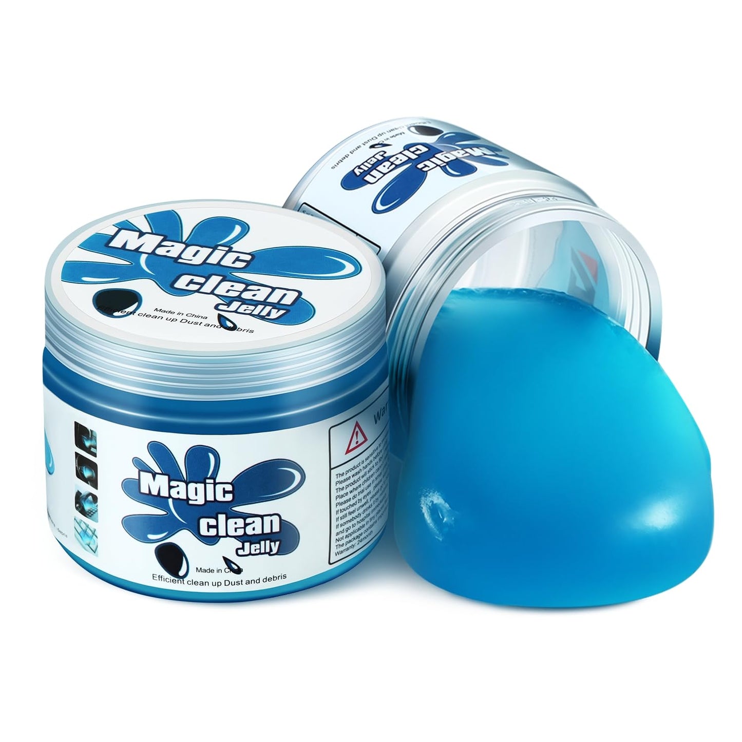 DNA MOTORING 4 Pack Car Cleaning Gels Auto Detailing Tools Cleaning Putty Car Interior Cleaner, Car Jelly Cleaner, Keyboard Cleaner, Car Cleaning Supplies Car Gifts for Men Women, TOOLS-00150