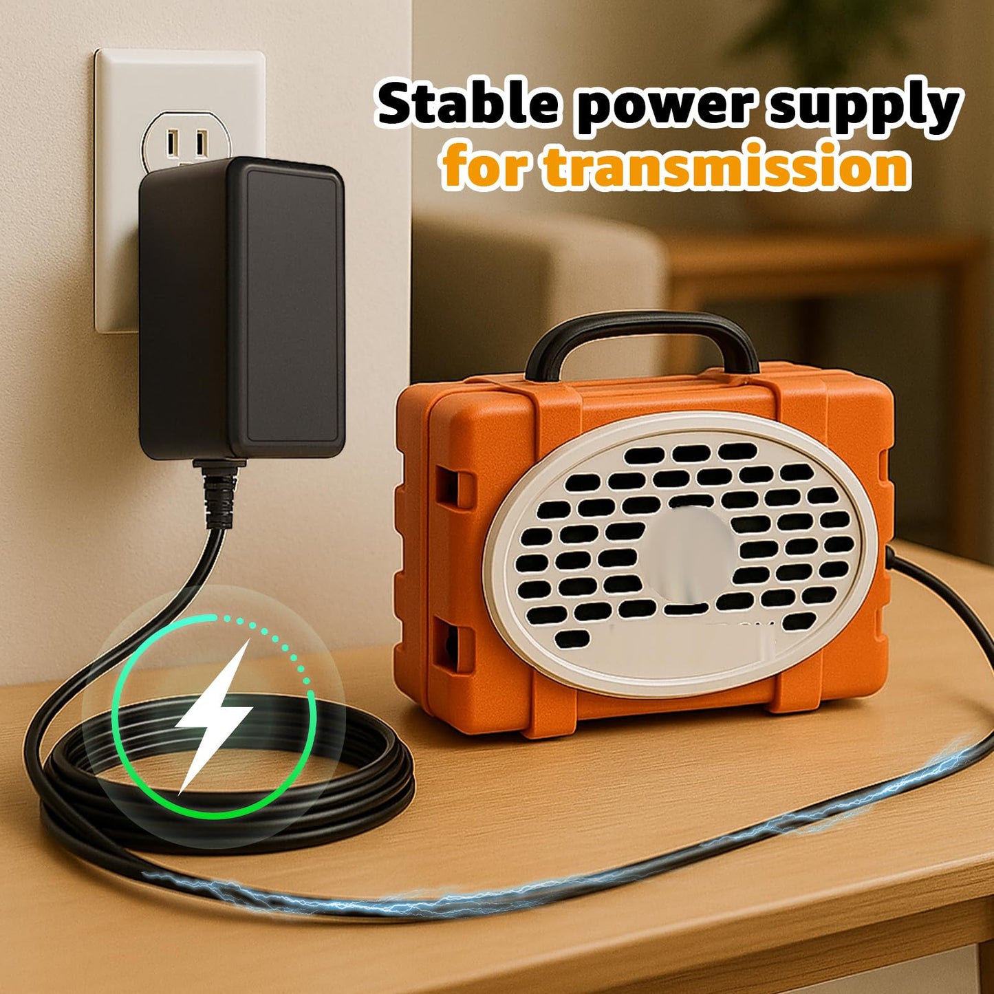 New Upgrade Speaker Charger for Turtlebox Gen 2 & Gen 3: Loud! Replacement Outdoor Portable Bluetooth 5.0 Speaker Power Cord