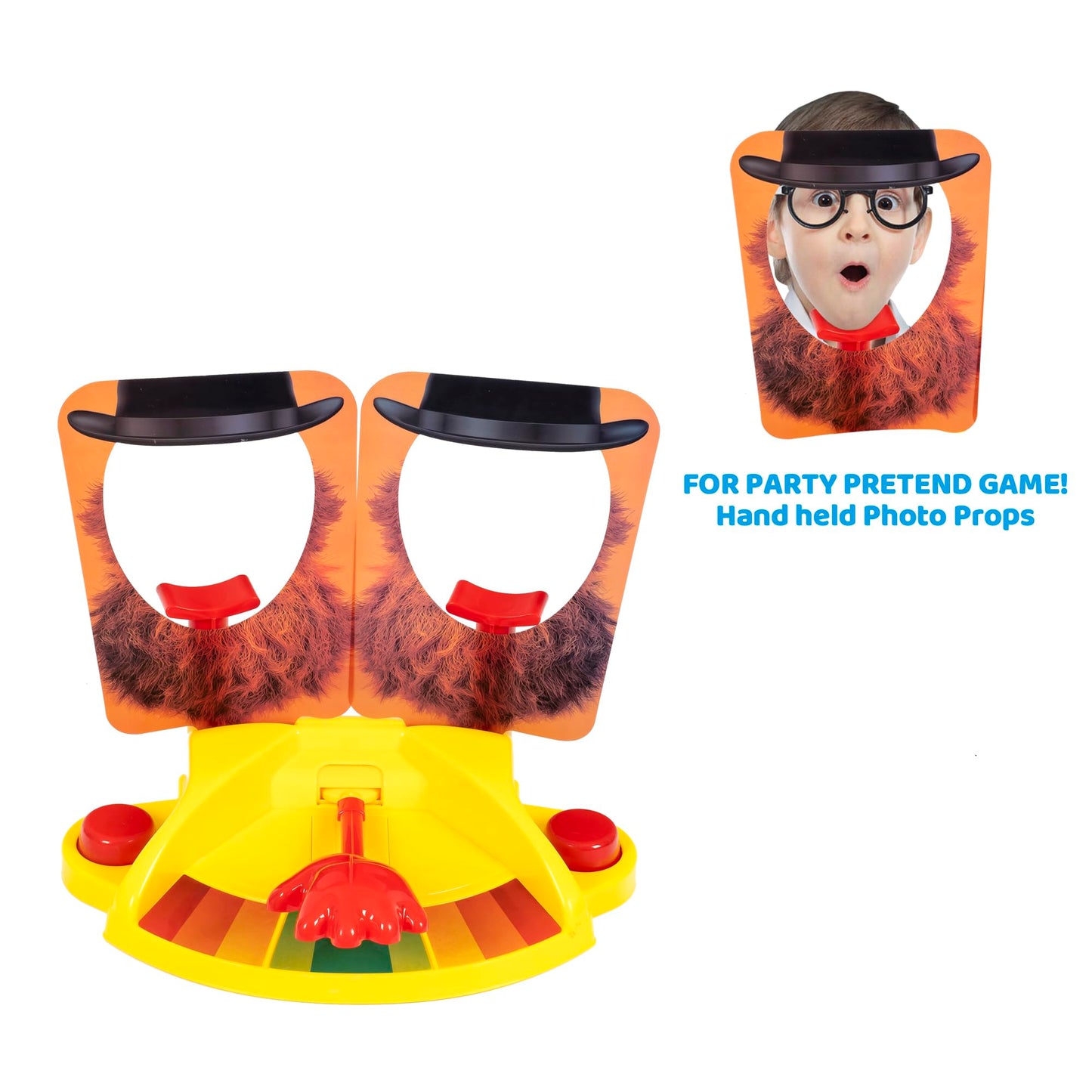 YWYITA Pie in Face Games,Slap Face Game,Whipped Cream Face Toys,Fun Family Board Game for Kids,Perfect Whipped Cream(Not Included),2 Player