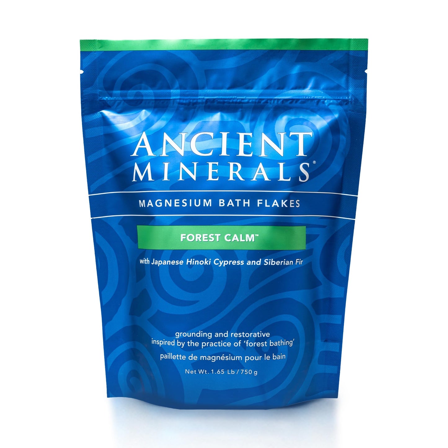 Ancient Minerals Magnesium Bath Flakes Ultra with OptiMSM - Resealable Magnesium Bag of Zechstein Chloride Alternative to Epsom Bath Salt (1.65 lb)