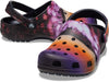 Crocs Classic Clog - Seasonal Graphic Deep Navy/Meta Space Men's 4, Women's 6 Medium