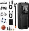 Tire Inflator Portable Air Compressor, Automobile Air Pump-150PSI Tire Pump& 12V Portable Air Pump with LED Light, Digital Tire Pressure Gauge for Car,Motorcycle,Bike,Ball,Car Accessories