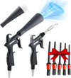 Tornado Detailing Car Cleaning Gun with Metal Nozzle | Interior Drying Air Blower | High Pressure Blower Gun | A Car Detailing Tools for Swiftly Removing Dirt and Dust with Air Flow