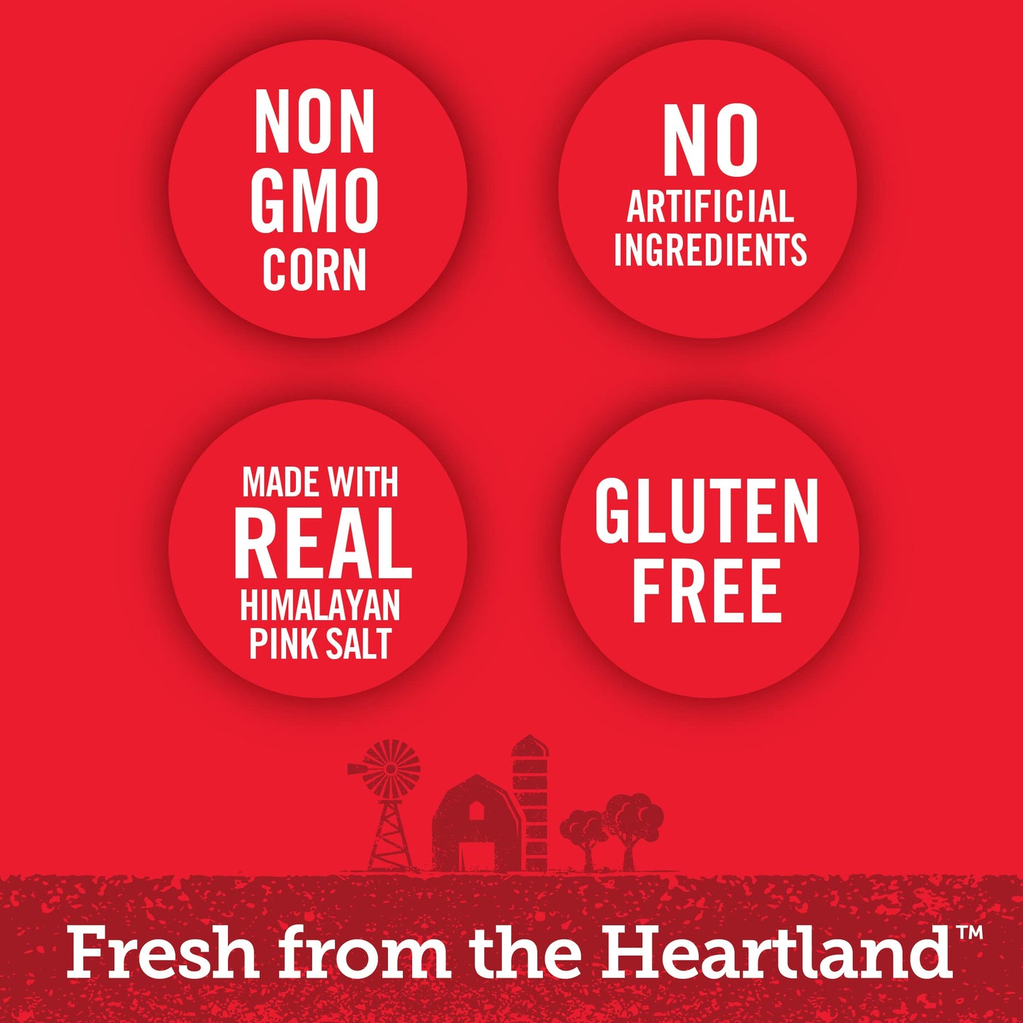 Popcorn Indiana Himalayan Pink Salt Popcorn (6 Count - 2.1 Oz Each)