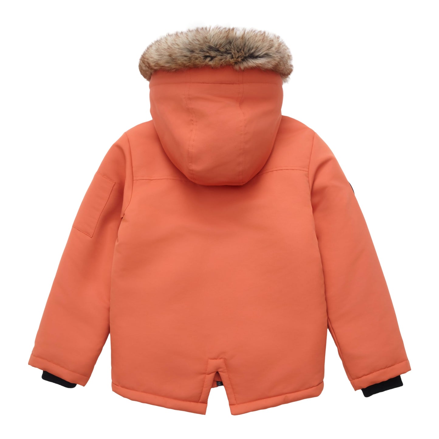 Rokka&Rolla Boys' Warm Parka Jacket Sherpa Fleece Lined Winter Snow Coat