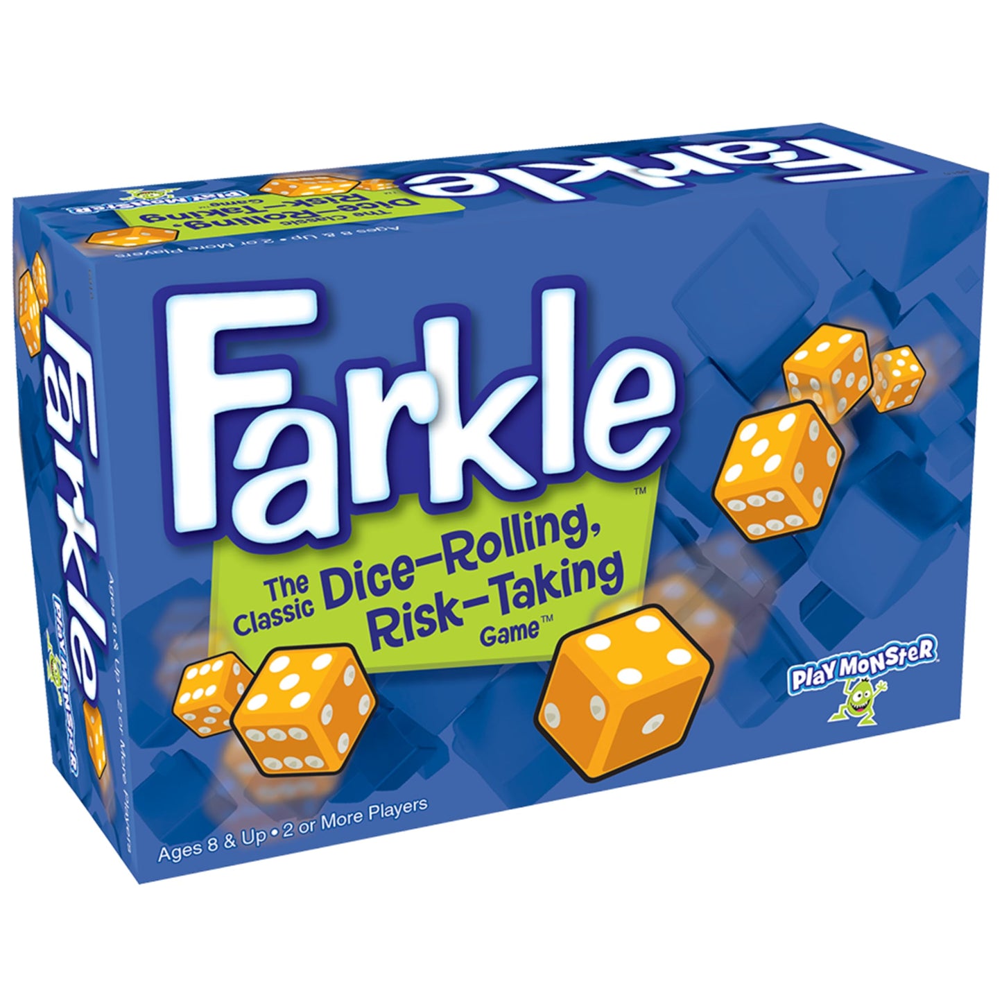 PlayMonster Farkle Classic Dice Game - Family Game Night - Easy to Travel - Ages 8+