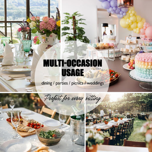 Honellaty Blue and White Floral Tablecloth 52 x 70 Inch, Vintage Rectangle Table Cloth, Spill-Proof Stain Resistant Decorative Fabric Table Cover for Dining, Party, Picnic