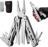 17-In-1 Multitool Pliers, Heavy Duty Multi Tool with Self-Locking Design Sheath, for EDC Survival Camping Hiking, Stocking Stuffers for Men Women