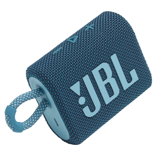 JBL Go 3 - Portable Mini Bluetooth Speaker, big audio and punchy bass, IP67 waterproof and dustproof, 5 hours of playtime, speaker for home, outdoor and travel (Grey)