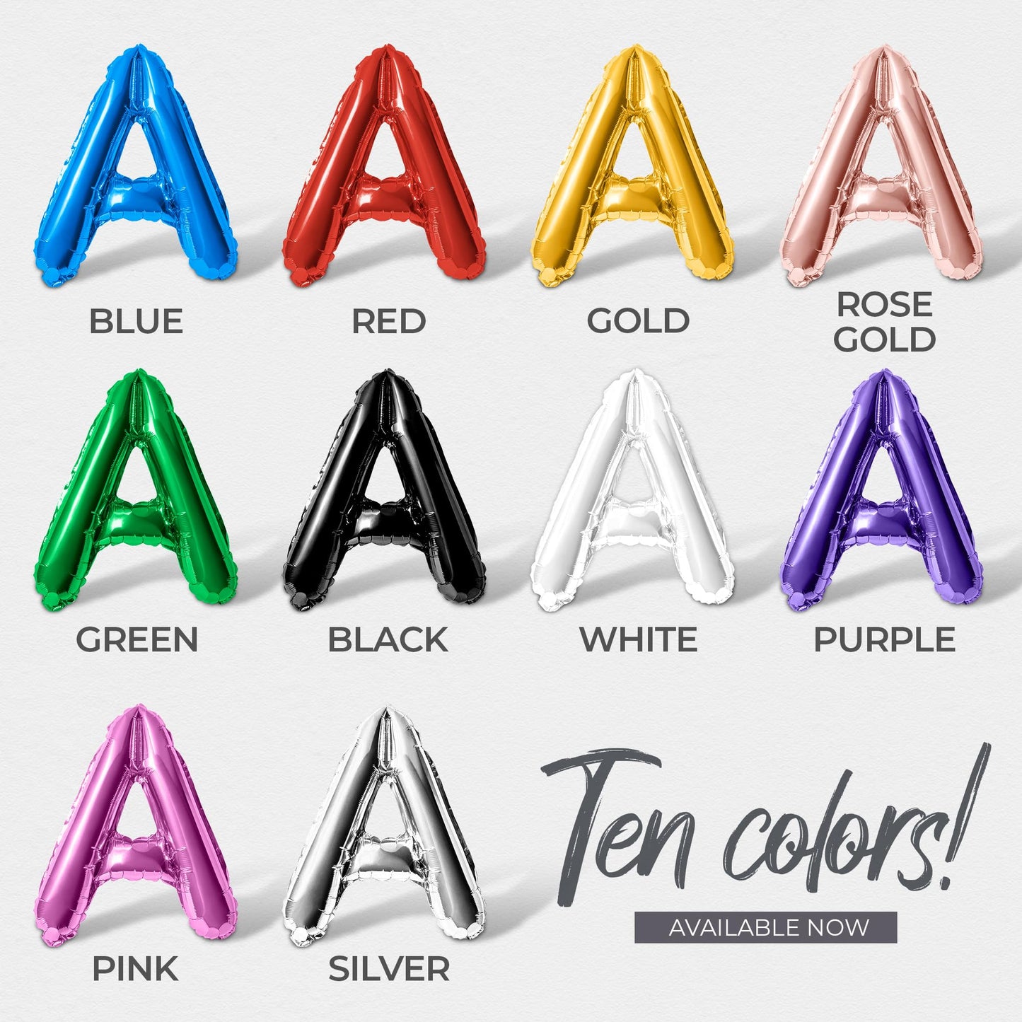 Letter Balloons - HAVE YOURSELF A MERRY LITTLE CHRISTMAS 16" Inch Alphabet Letters Foil Mylar Balloon Christmas and Holiday Party Balloon Banner (White)